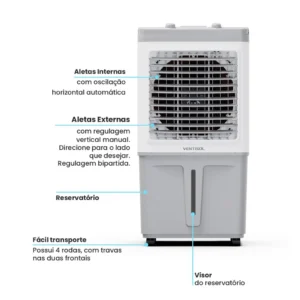 Climatizador portátil Ventisol Clin 60 Pro